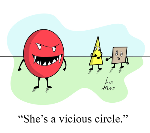 Ivor Healy’s cartoon